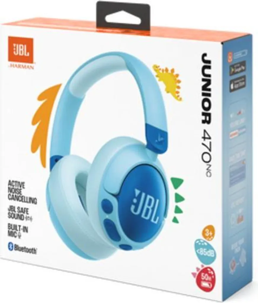 JBL Junior 470NC Blu: Le migliori cuffie per lo studio e il gioco - 7