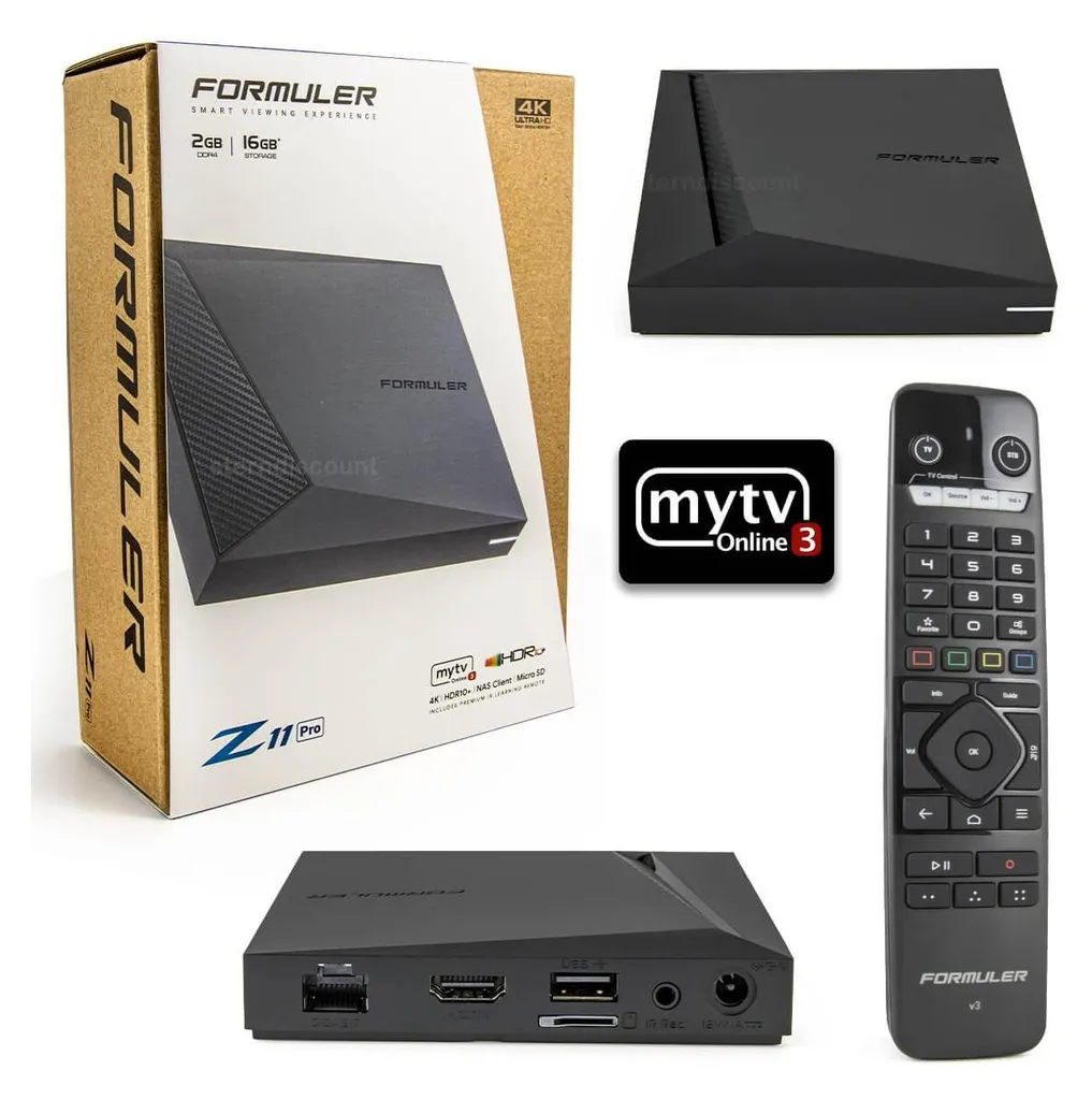 Box TV Android Formuler Z11 Pro 4K Streamer Médias avec WiFi Intégré - 9