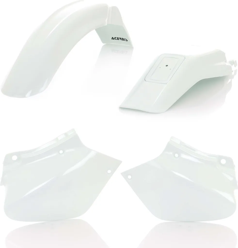 Kit carénage ACERBIS blanc 4 pièces pour HONDA XR R - Haute qualité