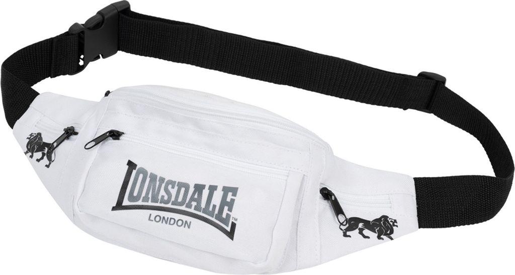 Gürteltasche HIP Bianco/Nero/Ash taglia unica Lonsdale Immagine del prodotto 