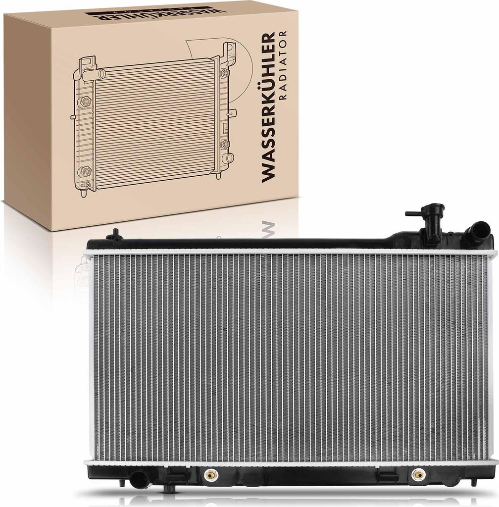 Frankberg 1x Kühler Wasserkühler Motorkühler für Infiniti G Stufenheck 3.5L 2003-2016