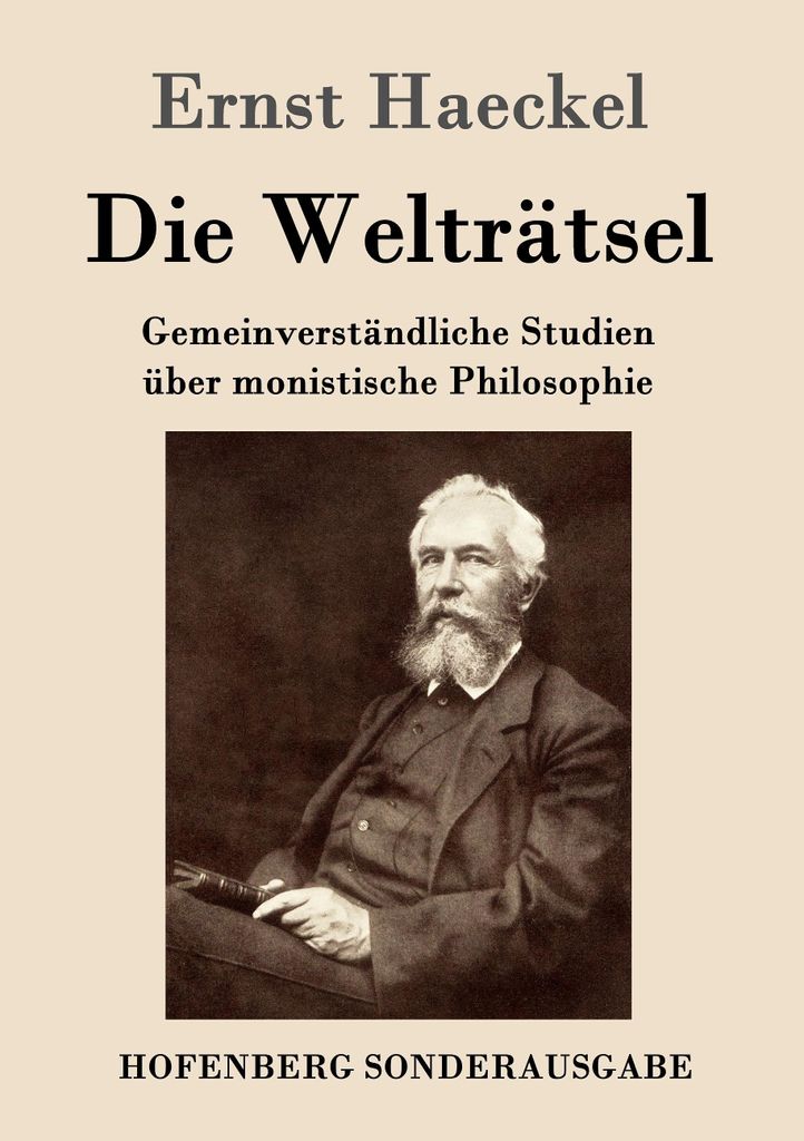 Die Weltratsel.by Haeckel New .