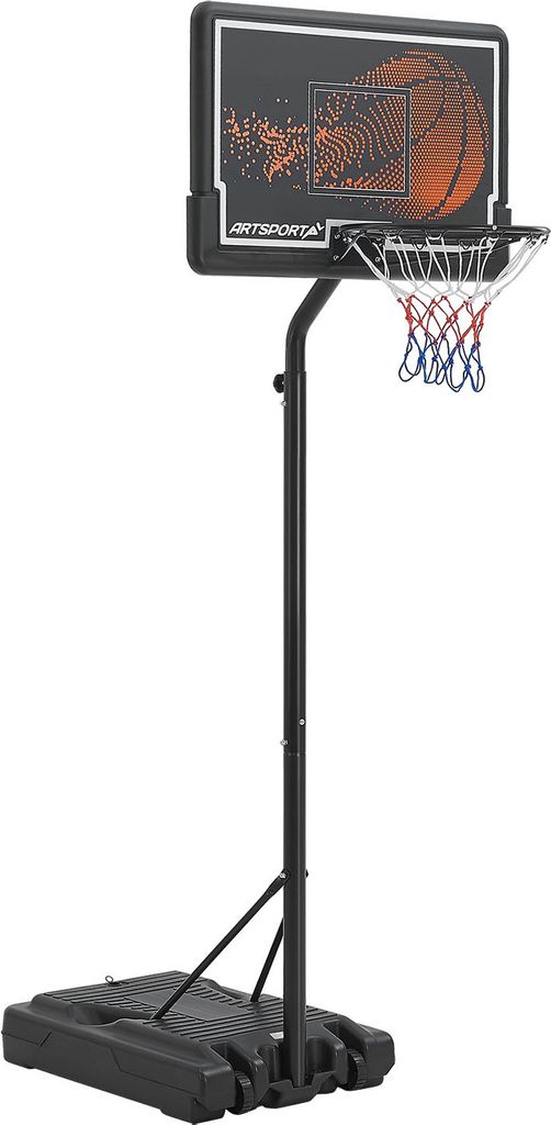 ArtSport Outdoor Basketballkorb mit Ständer & Rollen – Produktbild 13