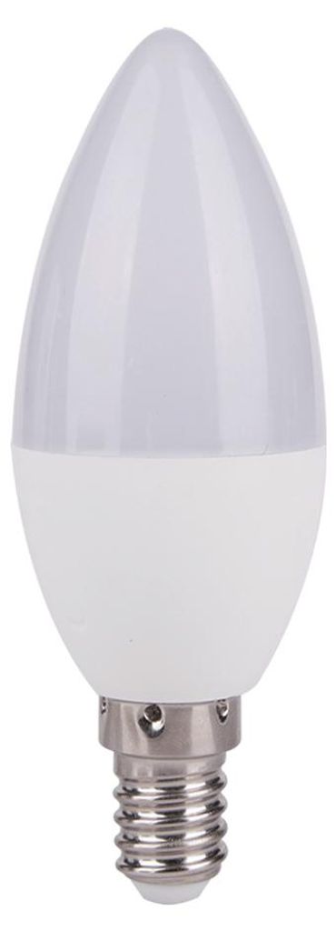I-Glow LED Kerze 5,5W 40W E14 matt 420lm warmweiß 2700K Ra>95