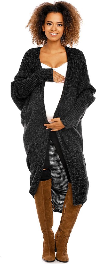 PeeKaBoo Damen-Cardigan für Schwangere Zuhnussa schwarz Universal