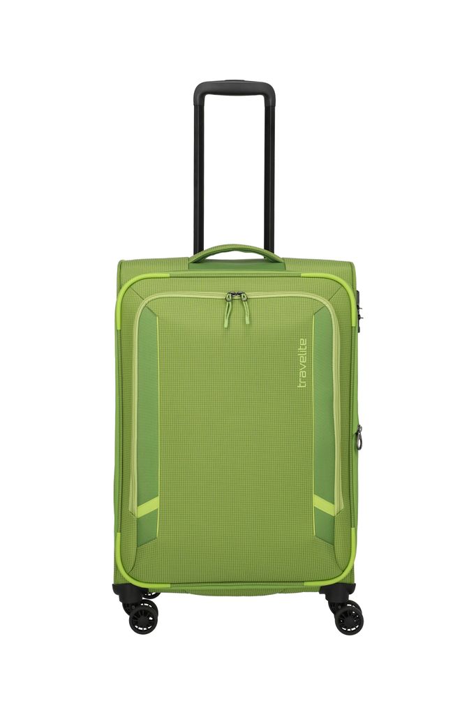 Travelite CORSIICA Trolley 4w M exp., Fresh Green Productafbeelding 