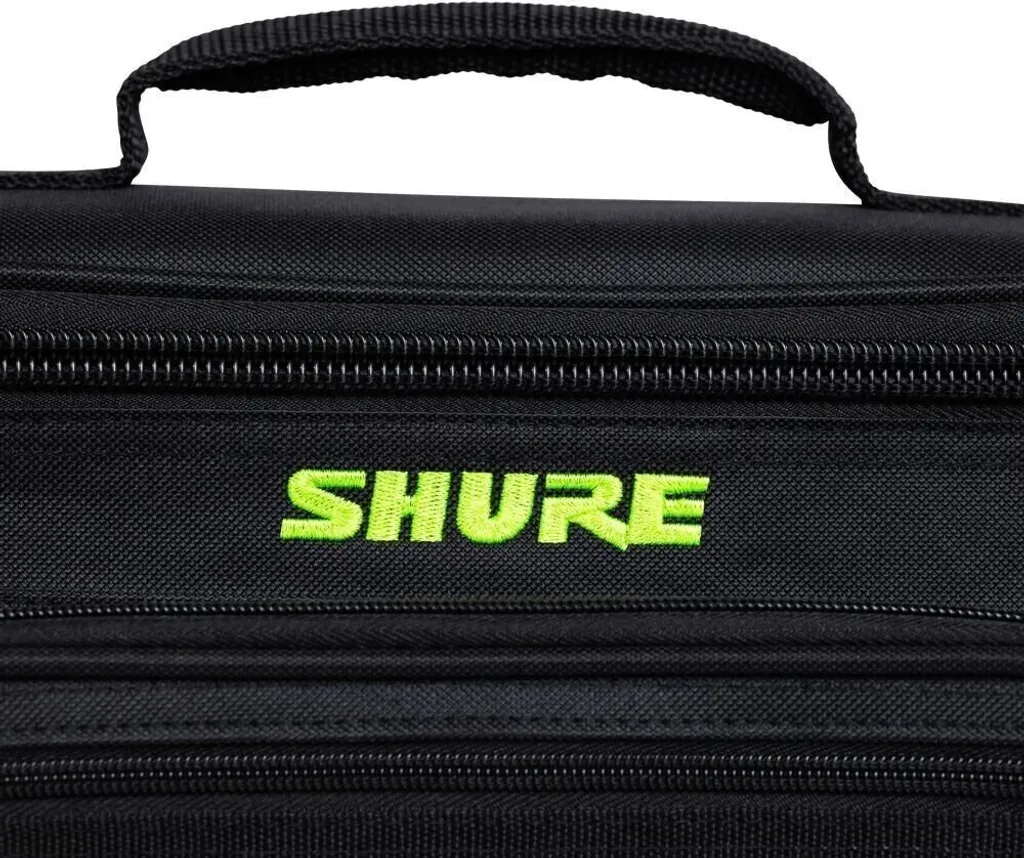 Sac Shure SH-MICBAG04 pour 4 micros avec compartiments internes dédiés