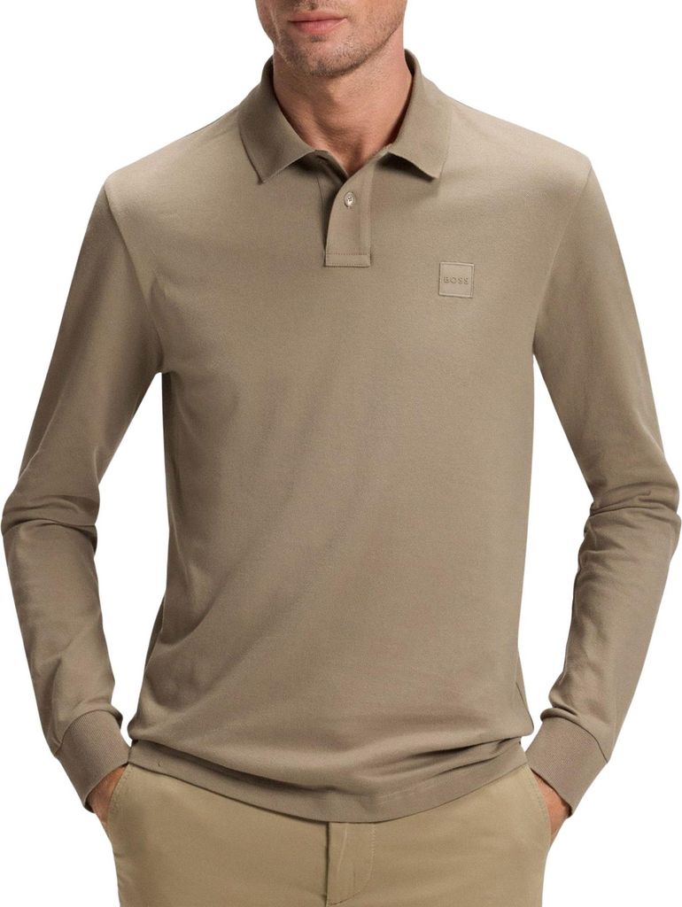 Boss Passerby Longsleeve Poloshirt Herren