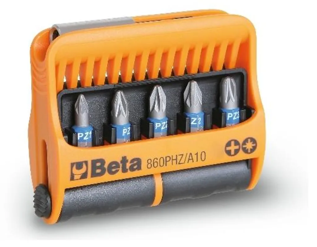 Assortiment Beta 860PHZ/A10 : 10 Embouts de Vissage et Support Aimanté
