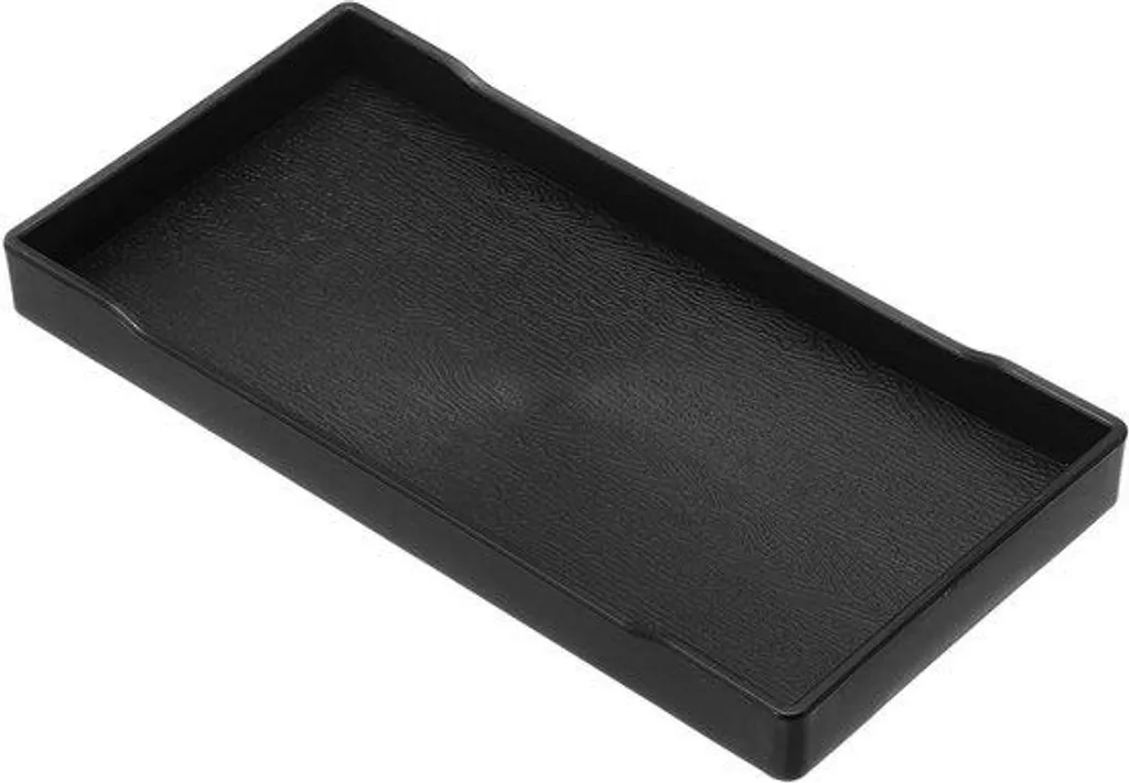 Table basse décorative en bois et noir 10x20 cm - Petit pouf de cuisine