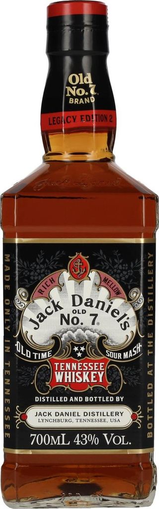 Jack Daniel's Sour Mash Tennessee Whiskey LEGACY EDITION Produktbild 