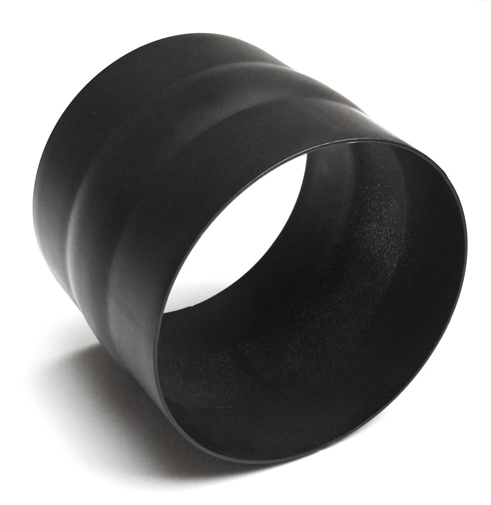 Raik Basic Adapter 150mm schwarz für Rauchrohr / Ofenrohr Produktbild 