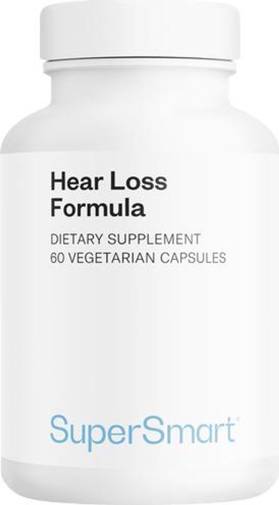 SuperSmart Hear Loss Formula Dietary Supplement - 60 Vegi-Kaps
