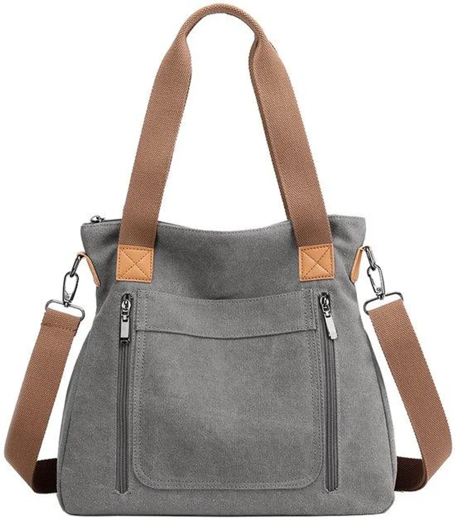 Sac bandoulière multi-poches Azomor® en toile durable et ajustable