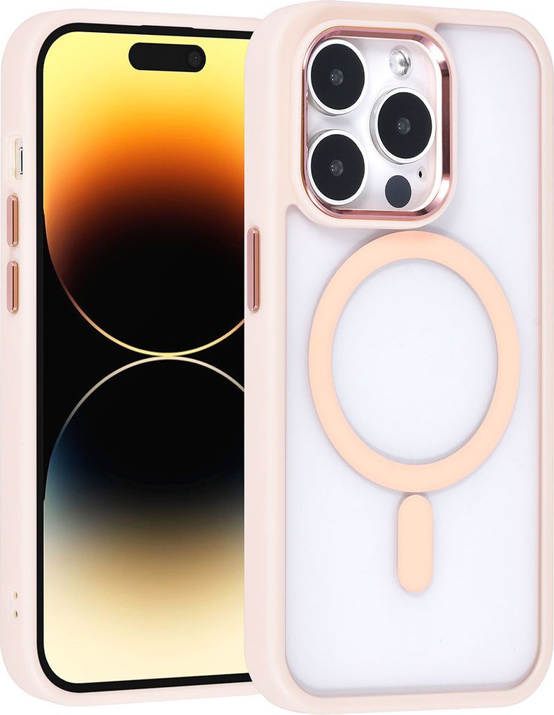 UNIQ Accessory iPhone 14 Pro Back cover case - Magsafe - Pink