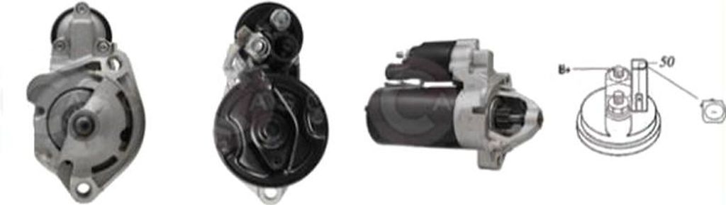 CASCO CST10384AS Starter Anlasser 2kW für AUDI A6 Avant Produktbild 