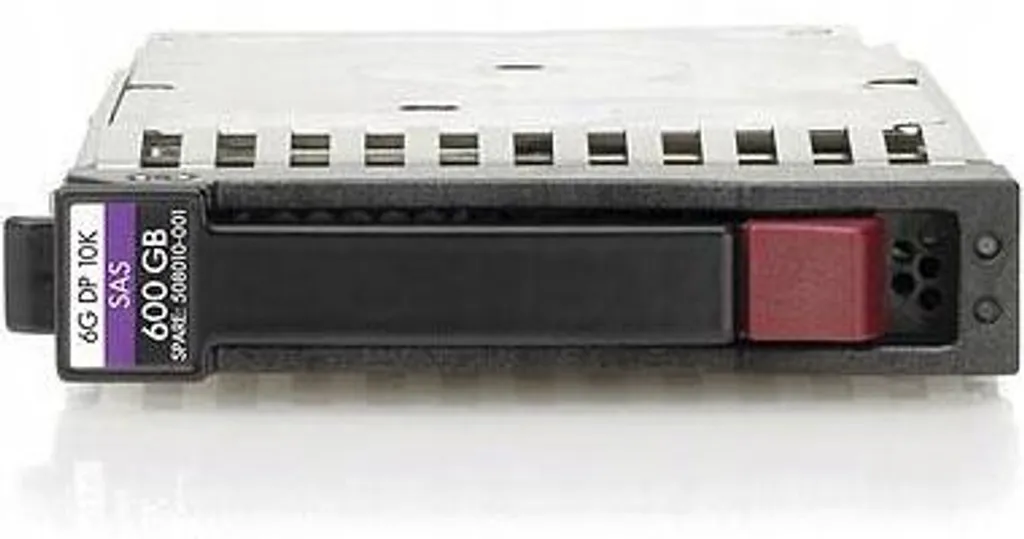 Disque Dur HPE 600GB SAS 10K SFF pour Stockage Serveur Entreprise Haute Performance