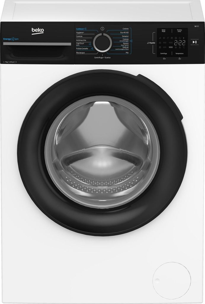 Beko b300 BMWSEP7126EB, Frontlader, 7 kg, B, 74 dB, 1151 RPM, A