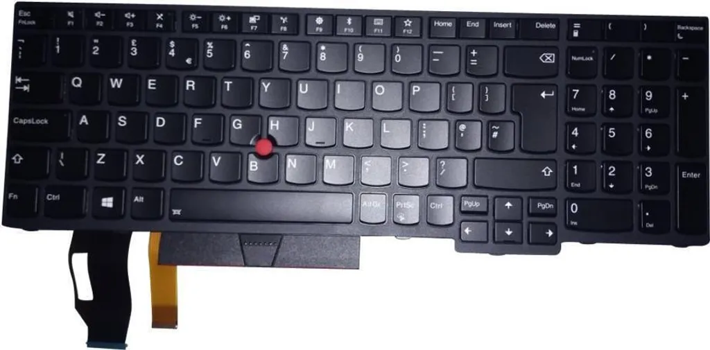 Réparer votre PC avec ce Clavier Lenovo Rétroéclairé Anglais UK d'Origine
