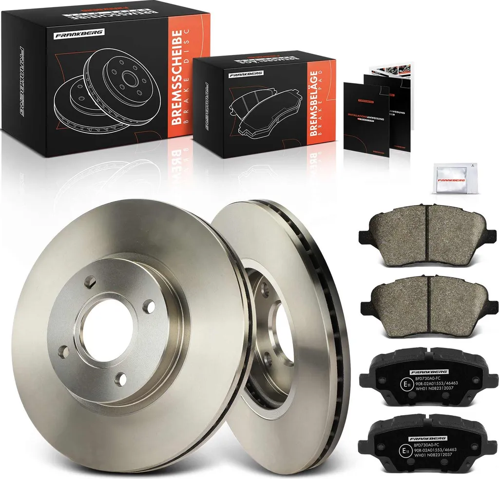 Pack de Freinage Avant pour Ford Fiesta VI et B-Max - Entretien Auto