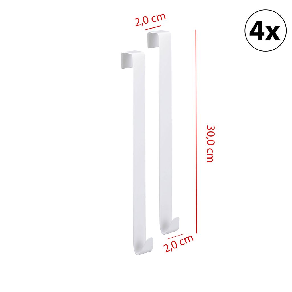 2er Set Fensterhaken Und Türhaken Weiß