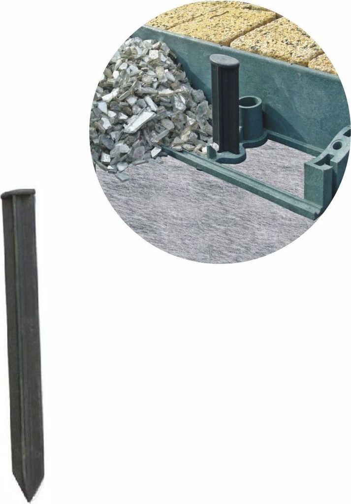 Kunststoffanker 25cm x 3cm | Bodenanker | Erdnägel