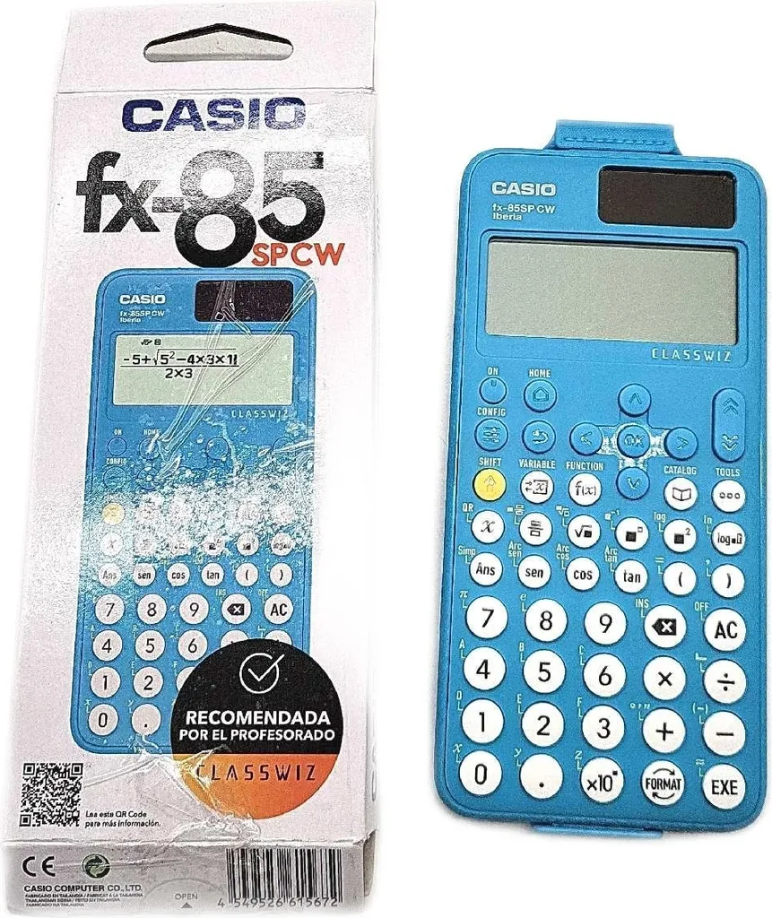 Casio FX-85SP CW Calculatrice Scientifique pour Réussir ses Examens