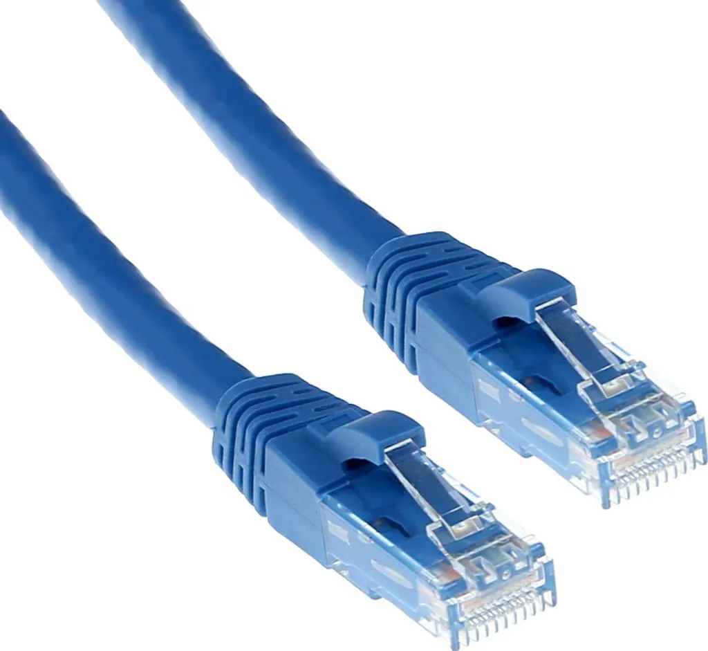ACT Cavo LAN 10 Metri CAT6 Blu Snagless | Connessione Diretta RJ45