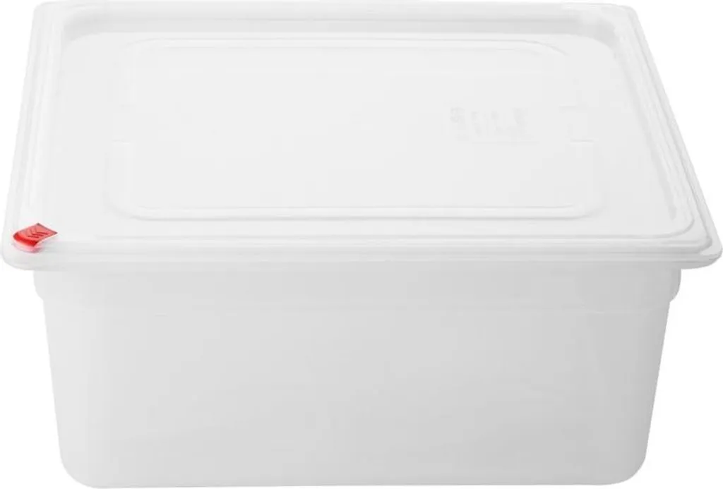 Boîte de Conservation Alimentaire GN 2/3 12L Hygiplas pour Cuisine