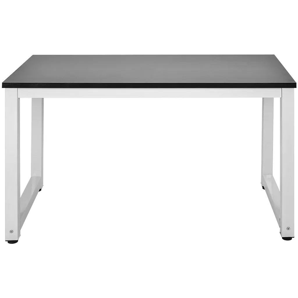 Table d'ordinateur Modèle 120cm Bureau PC Noir Design Ergonomique
