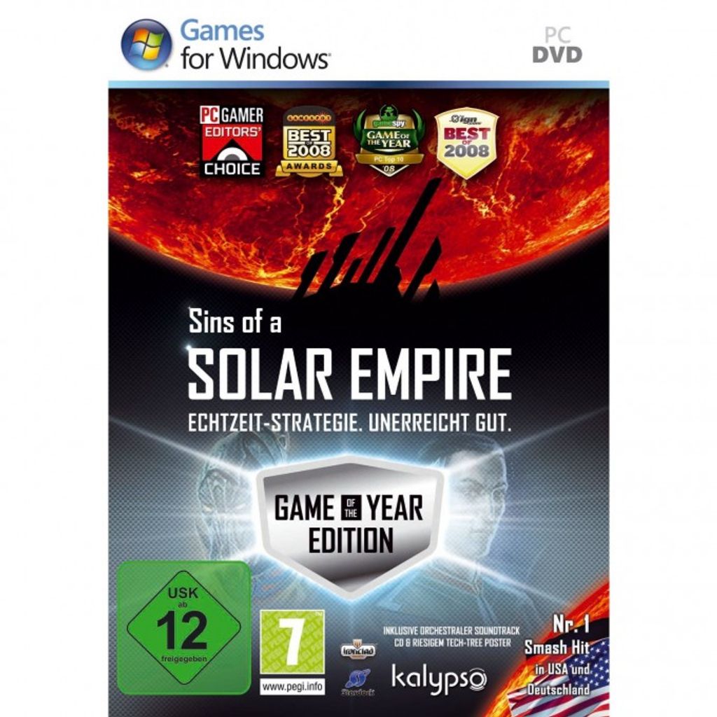 Sins of a Solar Empire - Game of the Year