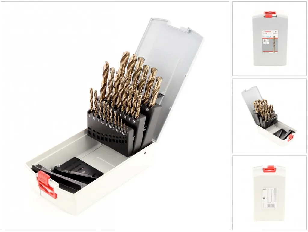 Bosch ProBox HSS-Co 25 Pz 2608587018 - Punte Cobalto Professionali