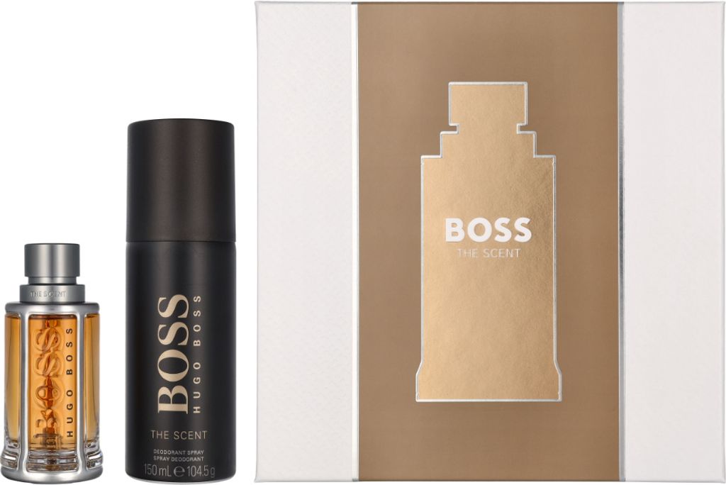 Hugo Boss The Scent Geschenkset Eau de Toilette 50ml/Deo Spray 150ml