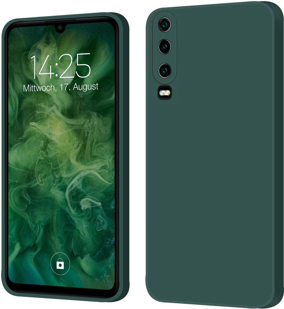 Hülle für Huawei P30 Case Cover Bumper Silikon Softgrip Produktbild 