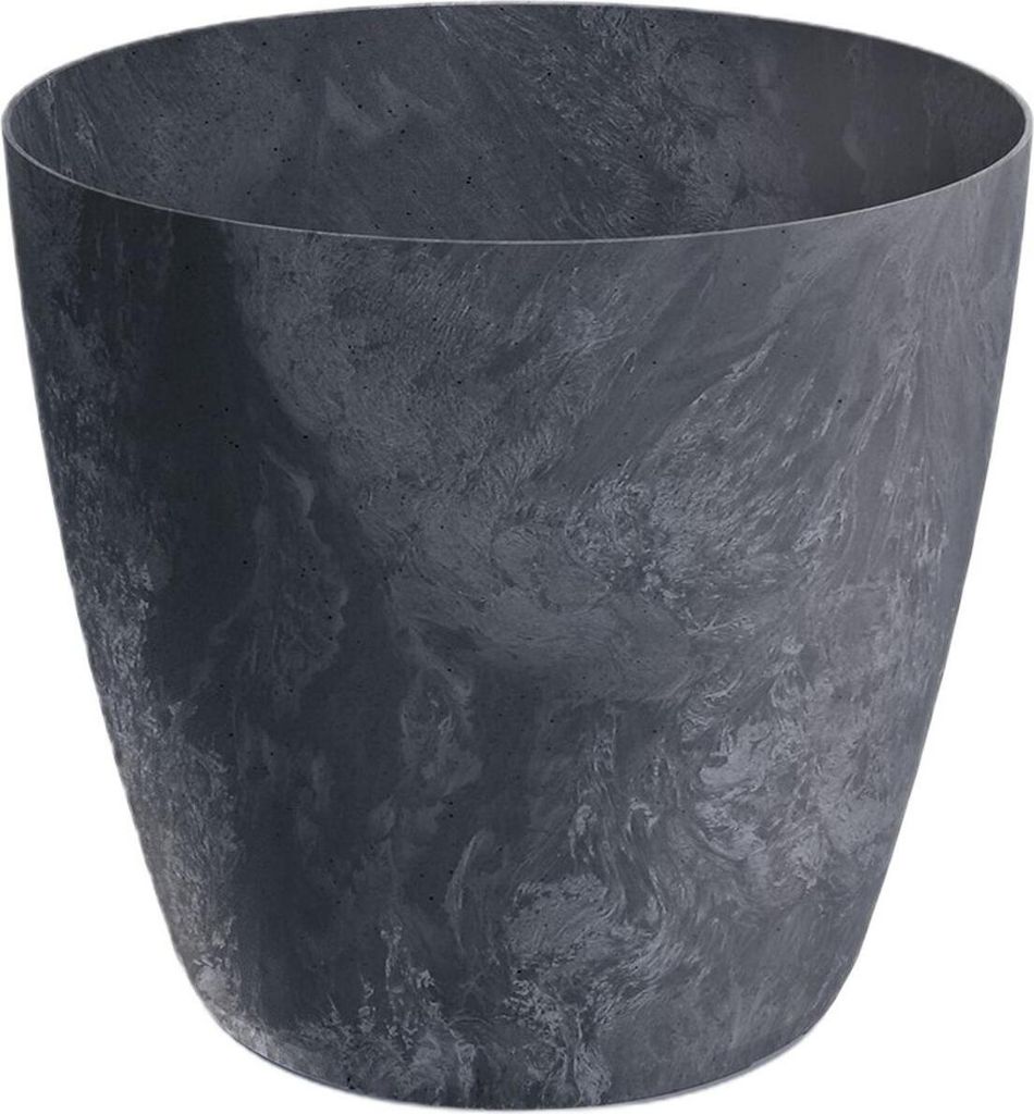 Topf Mate Betoneffekt 18cm anthrazit