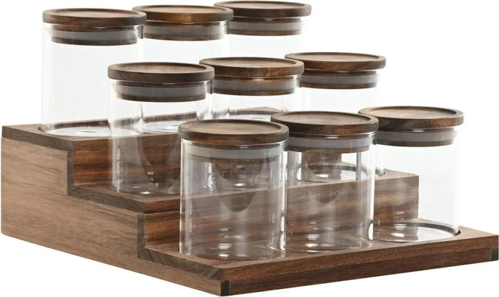 Distributeur d'épices Home ESPRIT 24 x 25,6 x 16 cm - Rangement Cuisine