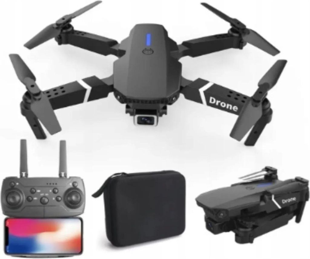 E88 PRO Dual Camera Drone 4K Full HD Wi-Fi Toy Hover 250M  Obrázok produktu 