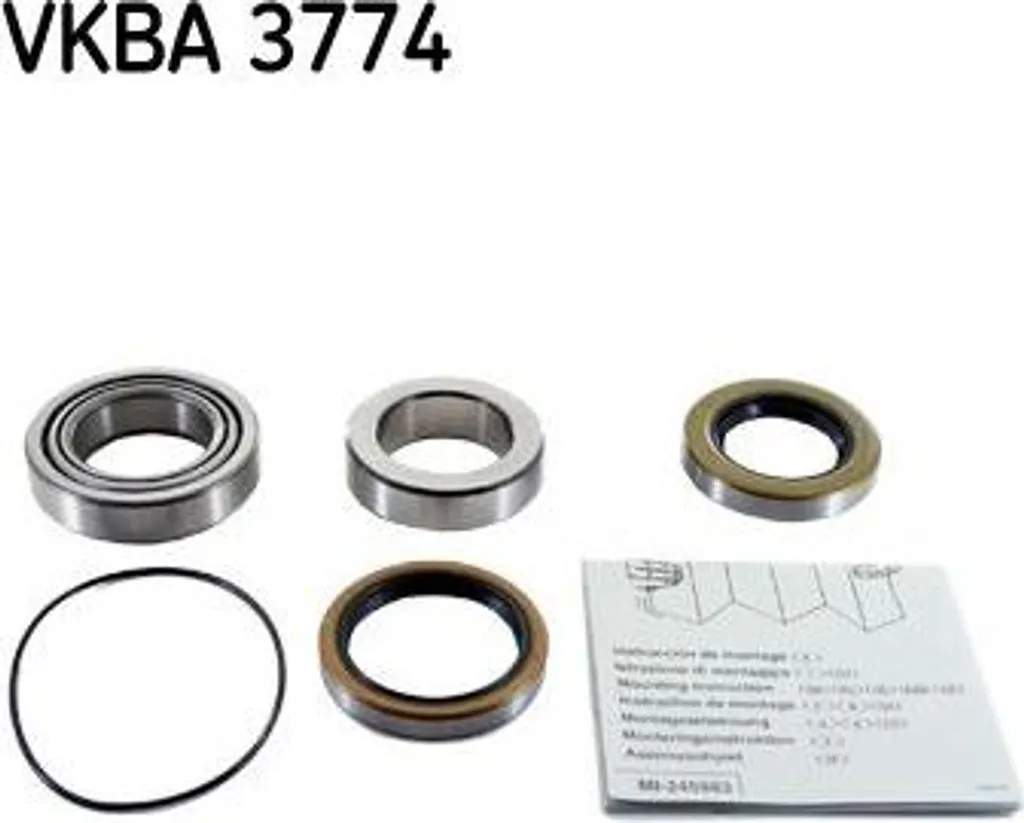 Roulement de roue de rechange SKF VKBA 3774 compatible Mitsubishi L300