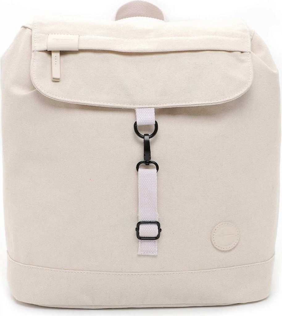 Tamaris Damen Rucksack Canvas Überschlag Laptop Tablet Fach Lydia 32370, Farbe:Beige