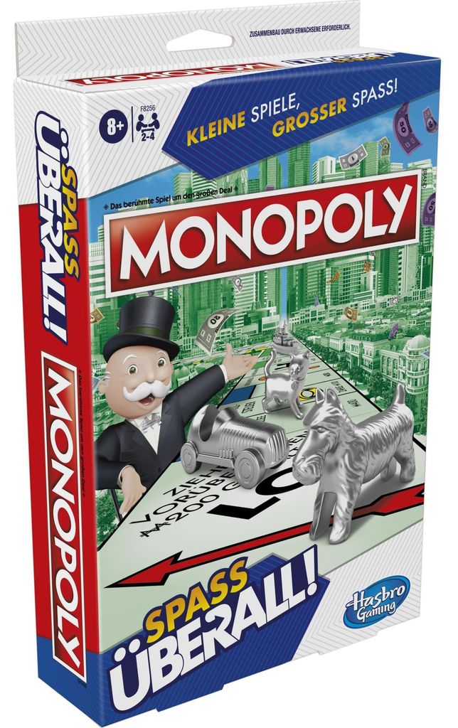 Hasbro Monopoly compatto F8256GC0 Immagine del prodotto 