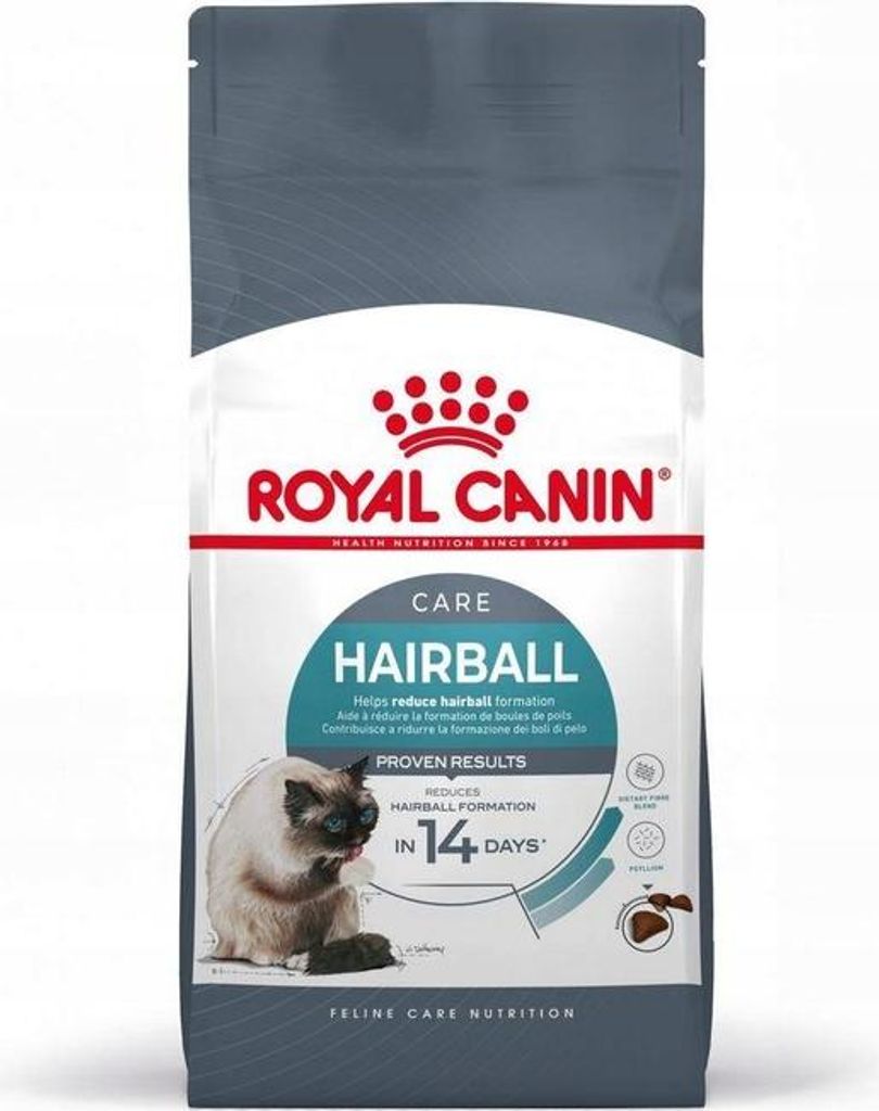 Royal Canin Hairball Care Katzen-Trockenfutter 10 kg Adult Mais Geflügel Reis Gemüse