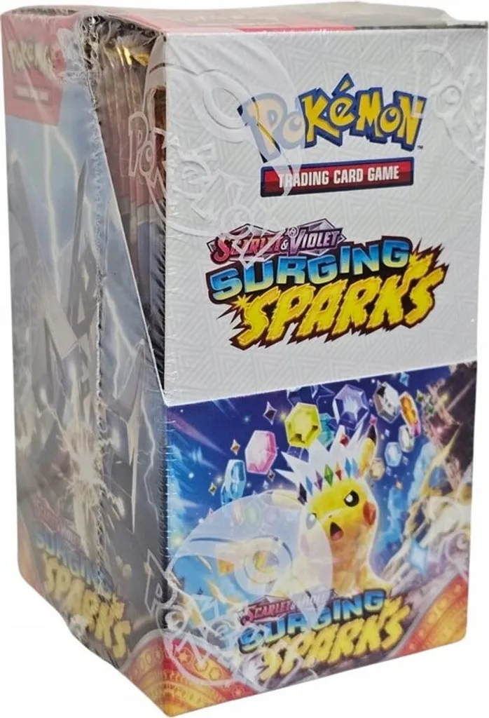 Demi-Boîte Pokémon Étincelles Surgissantes pour Deck et Collection TCG