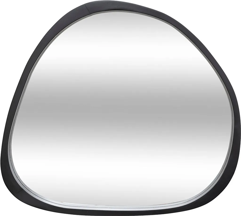 Miroir mural Ise noir Eazy Living 56,5 x 63 cm - Design industriel chic