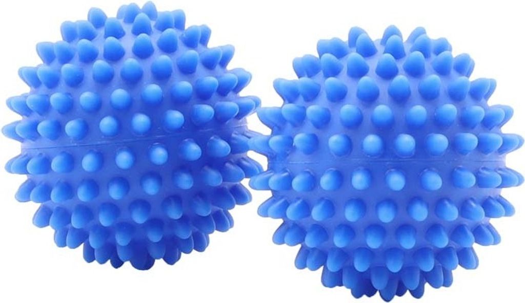 2x Wäschetrocknerkugeln - Wasch- und Trocknerbälle - Blau