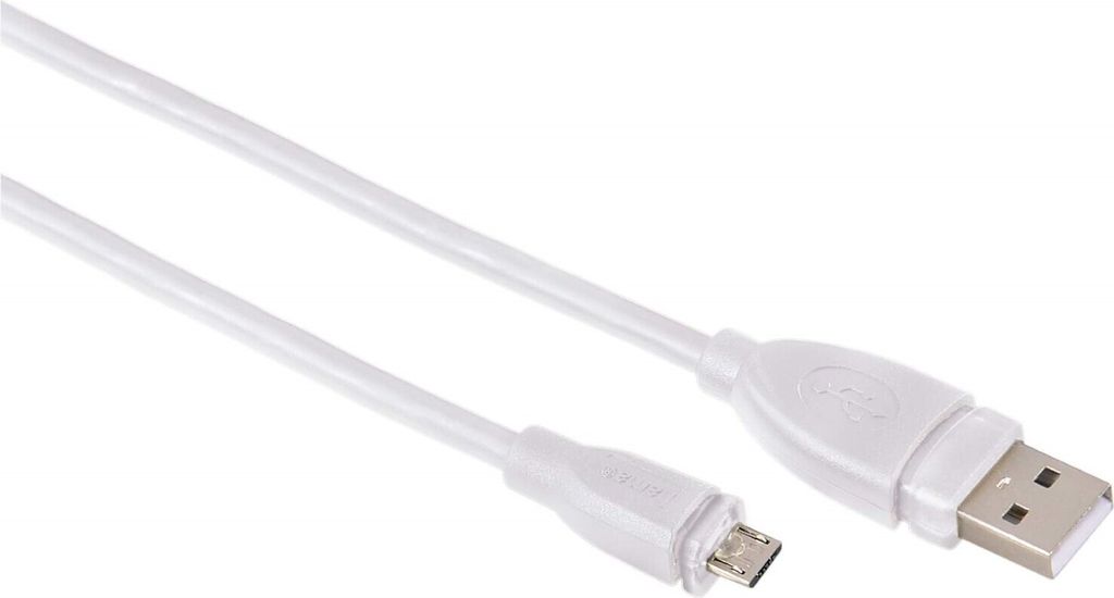 Micro-USB Kabel geschirmt 3m Weiß