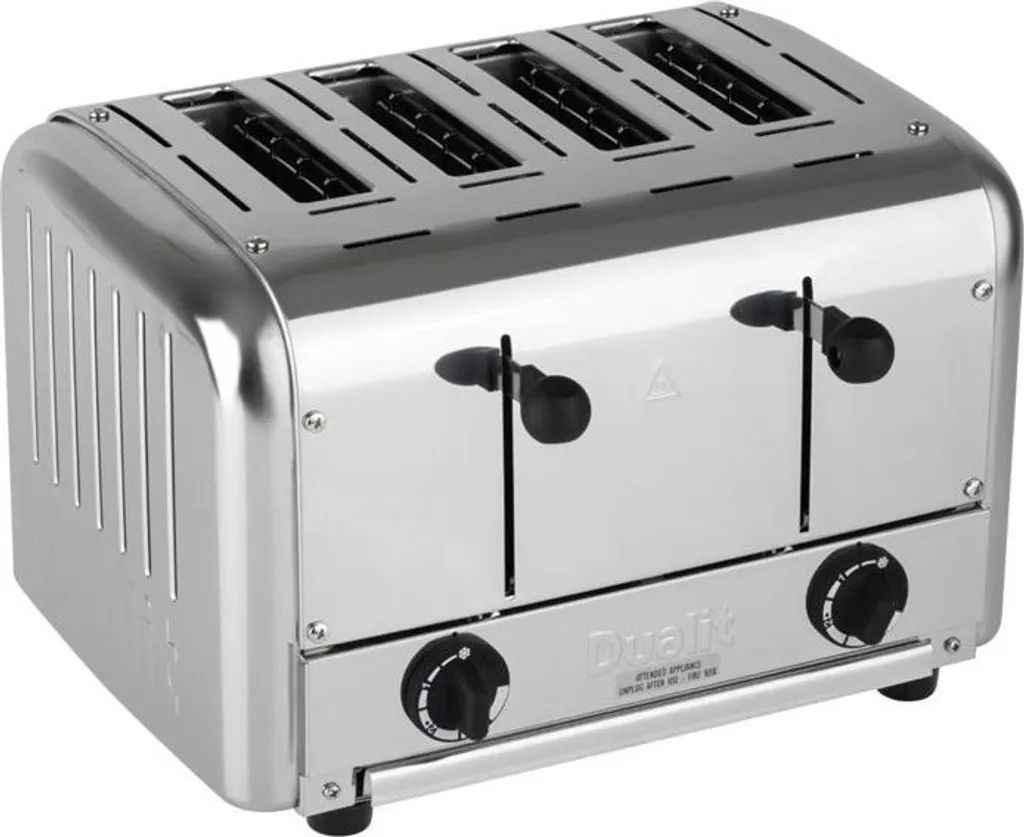 Toaster professionnel 4 fentes Dualit 49900 inox pour usage intensif