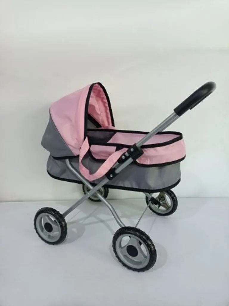 Poussette Bambolina avec canopy pliable : finis les jouets encombrants