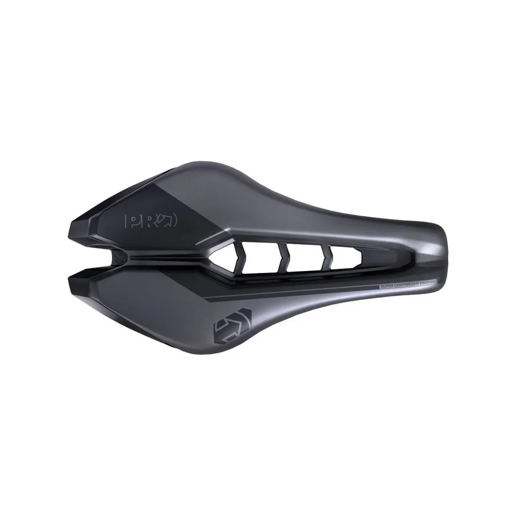 Selle de vélo PRO TSA en carbone - Rails 7x9mm Noir Ultra Légère