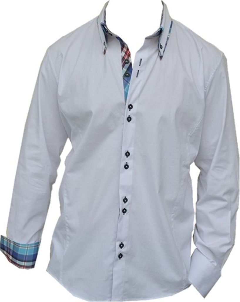 Brandneu Designer Hemd CARISMA 17 Farben CRMH-110 Weiß 4XL