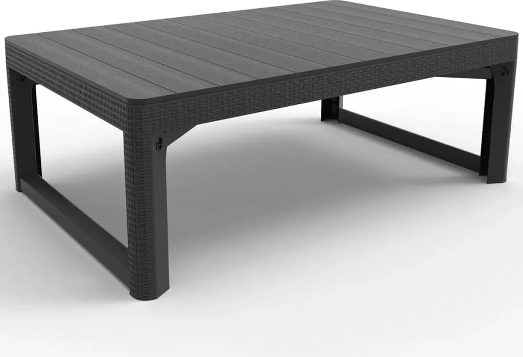 Table de jardin gain de place Allibert Lyon hauteur adaptable